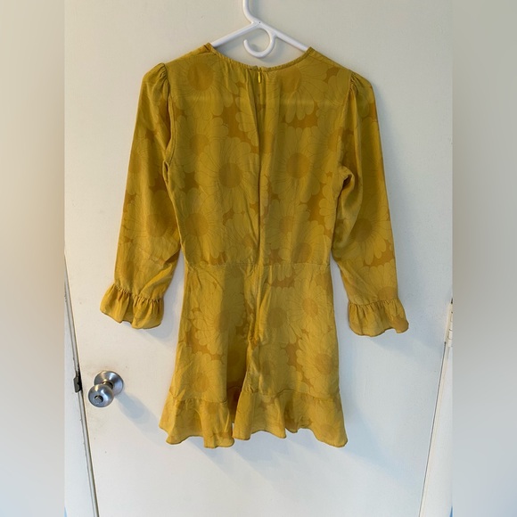 Realisation Par Mary Jane Silk Sunflower Dress Size Small - Picture 6 of 10